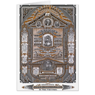 Prayerの主のヴィンテージの刻むこと(オレンジ)