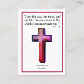 Prayer Card 名刺 (正面)