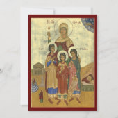 prayer card of Saints Sophia, Faith, Hope, Love シーズンカード (正面)