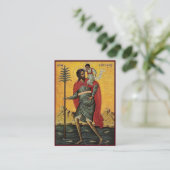 Prayer Card to St. Christopher for Drivers プレイスカード (スタンド正面)