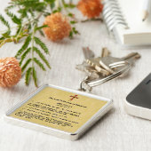 PRAYER CHEROKEE主の キーホルダー (側面)