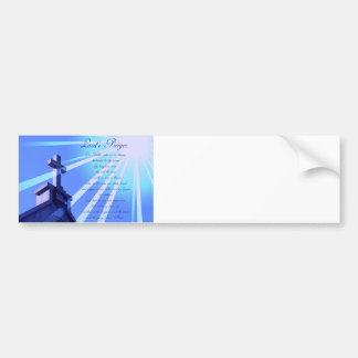 Prayer Designの主のバンパーステッカー バンパーステッカー