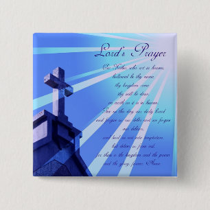 Prayer Design Pin主の 缶バッジ