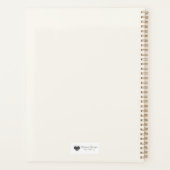 Prayer Hands with Lavender - Devotional theme プランナー手帳 (裏面)