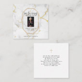 Prayer in memory of loved one Card コーリングカード (正面/裏面)