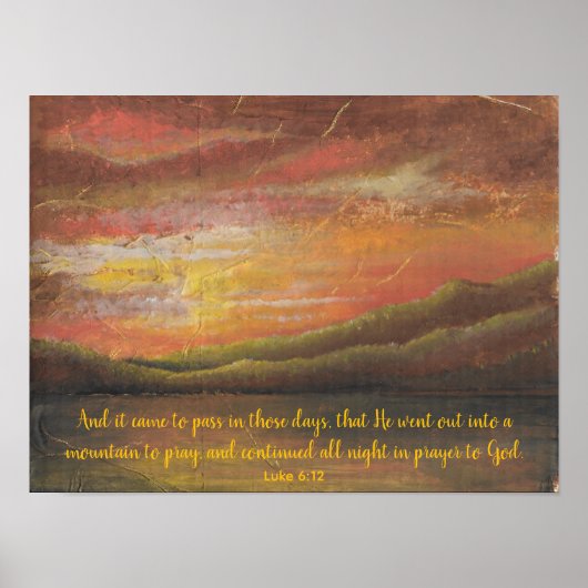 Prayer in the Mountains ポスター (正面)