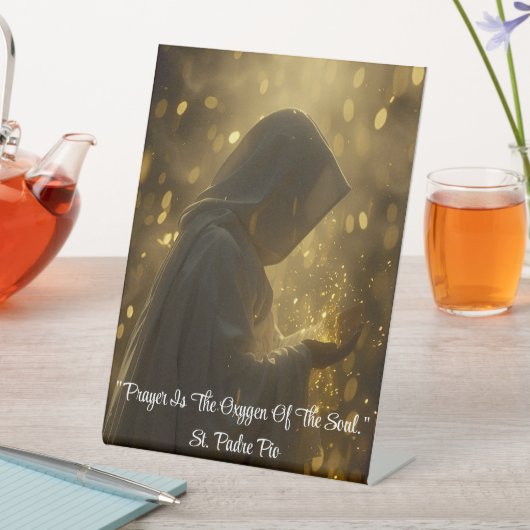 Prayer Is... Pedestal Sign 台座サイン (インサイチュ)