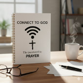 Prayer is the best wireless connection to God プランナー手帳