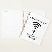 Prayer is the best wireless connection to God プランナー手帳 (ディスプレー)