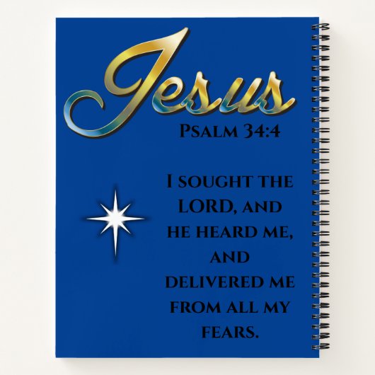 Prayer Journal ノートブック (裏面)