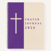 Prayer Journal 2026 ノートブック (正面)