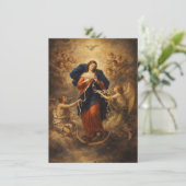 Prayer Our Lady Undoer Knots Blessed Mother Mary カード (スタンド正面)