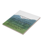 Prayer Tileチェロキー主の タイル (側面)