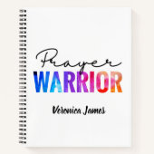 Prayer Warrior Journal Notebook ノートブック (正面)