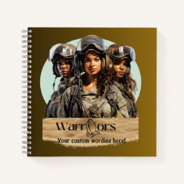 Prayer Warrior Spiral Notebook ノートブック