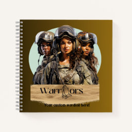 Prayer Warrior Spiral Notebook ノートブック