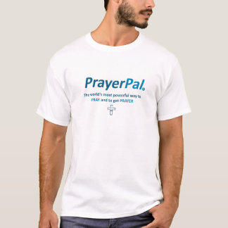 PrayerPal: PayPalのパロディ Tシャツ
