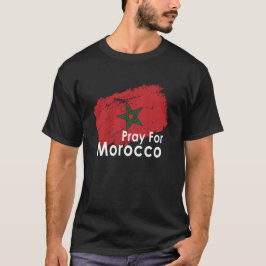 #PrayForMorocco Tシャツ