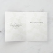 Praying for Peace Hope & Joy, John 14:27 カード (内部)