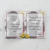 Praying For You Encouragement カード (内部)