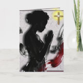 Praying For You Encouragement カード (正面)