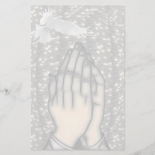 Praying Hands 便箋 (裏面)