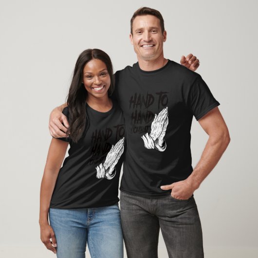 Praying Hands Christian Hand To Hand Combat Tシャツ (ユニセックス)