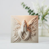 Praying Hands In Soft White Tones (スタンド正面)