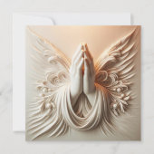 Praying Hands In Soft White Tones (正面)