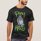 Praying Hands streetwear Tシャツ (正面)