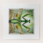 Praying Mantis 300924IREF250 - Watercolor ジグソーパズル (横)