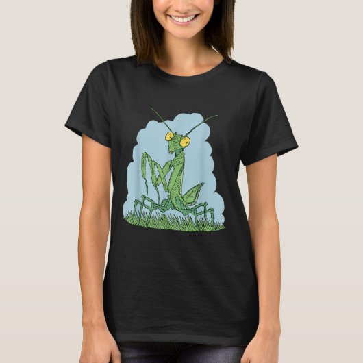 Praying Mantis For Kids Boys Toddler Men Women Bug Tシャツ (正面)