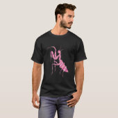 Praying Mantis Tye Die Insects Bugs Love Praying M Tシャツ (正面フル)