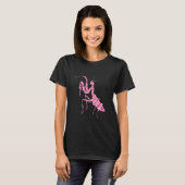Praying Mantis Tye Die Insects Bugs Love Praying M Tシャツ (正面フル)