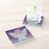 PrayingWinterAngel ガラスコースター (アングル)