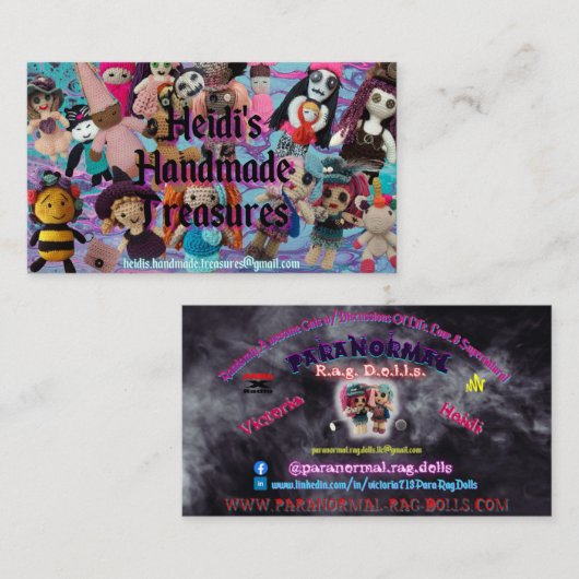 PRD HHT 名刺 (正面/裏面)