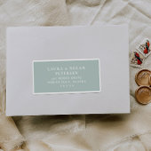 Pre-addressed Wedding Guest Mailing Label Stickers シール