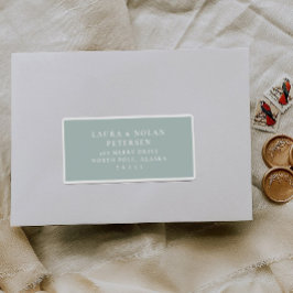 Pre-addressed Wedding Guest Mailing Label Stickers シール