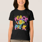 Pre-Kの最終日 – Kids おもしろい Summer Break トライブレンドＴシャツ (正面)