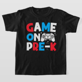Pre-kグレードのゲームおもしろい誕生日ボーイゲクールーム Tシャツ