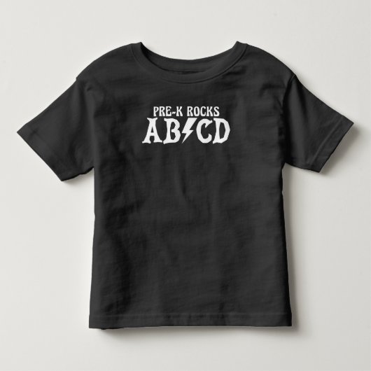 Pre-Kチームが学校に戻ってくる 小学校の先生 トドラーTシャツ (正面)
