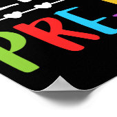 Pre-k先生新学期 ポスター (角)