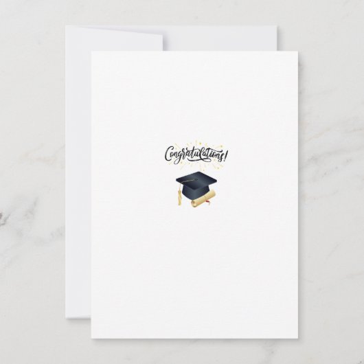 PRE-K卒業写真の発表2025 招待状 (裏面)