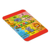 Pre-K Animal Alphabet Fridge Magnet G-L マグネット (右側)