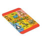 Pre-K Animal Alphabet Fridge Magnet M-R マグネット (右側)