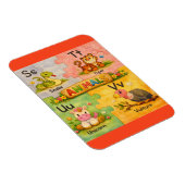 Pre-K Animal Alphabet Fridge Magnet S-V マグネット (右側)