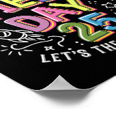 Pre-k Field Day 2025 Let The Games Begin Kids Teac ポスター (角)