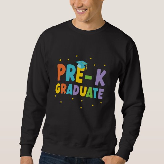 Pre K Graduate Cute Pre Kindergarten Pk Kids スウェットシャツ (正面)
