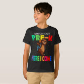 Pre-K Here I Sloth 来新学期 Tシャツ (正面フル)