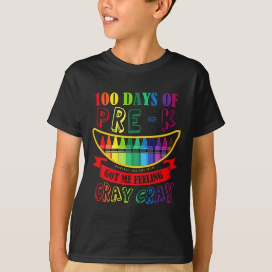 Pre-K Meの得Crayの感じ先生スタッドの日 Tシャツ (正面)